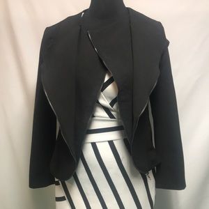 Trendy Double Zipper Moto Jacket M